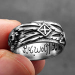Load image into Gallery viewer, Domineering Skull Devil Men Rings Stainless Steel Women Jewelry Retro Punk New In Rock Gothic Fashion Accessories Gift Wholesale
