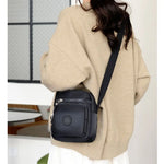 Load image into Gallery viewer, Fashion Oxford Cloth Crossbody Bag For Women Zipper Mobile Phone Shoulder Bag Lady Female Multifunction Handbag
