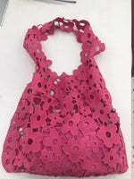 Load image into Gallery viewer, Lace Shoulder Bag 2024 Women Summer Fashion Designer Handbags Ladies Hollow Out Flower Solid Color Composite Crochet Bags
