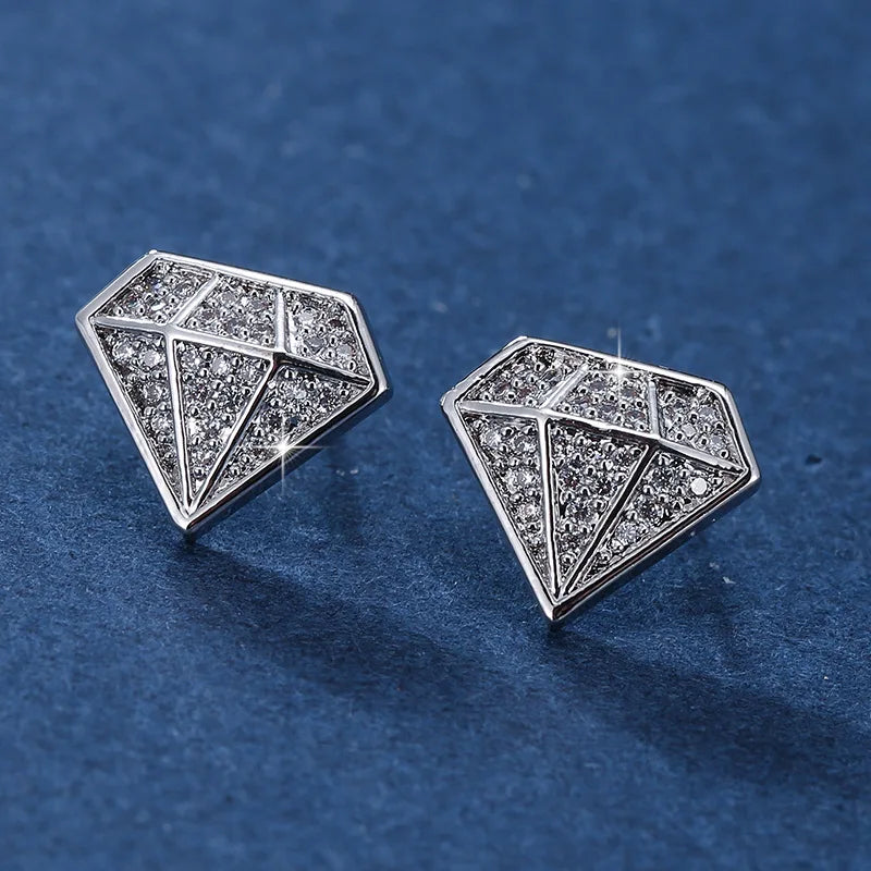 Korean Jewelry New  Model Earrings Zircon Earrings Korean Wholesale Jewelry E8304