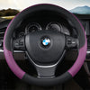 High Quality Micro Fiber Leather Steering Wheel Cover Fit 98% Car Models 37-38cm Interior details Car Accessories Auto Goods