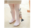 Spring Autumn Tights for Girls Knitted Children's Pantyhose Cartoon Rabbit Kids Girls Tight 2022 Clothes Accessories