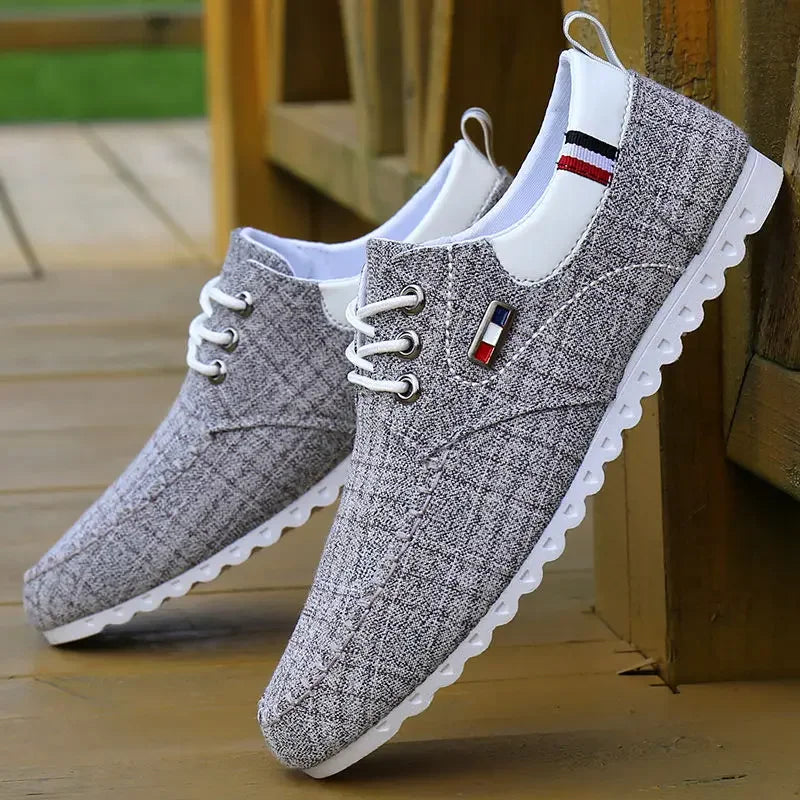 Men Driving Shoes Spring And Autumn New Style Breathable Men's Peas Shoes the British Sneakers