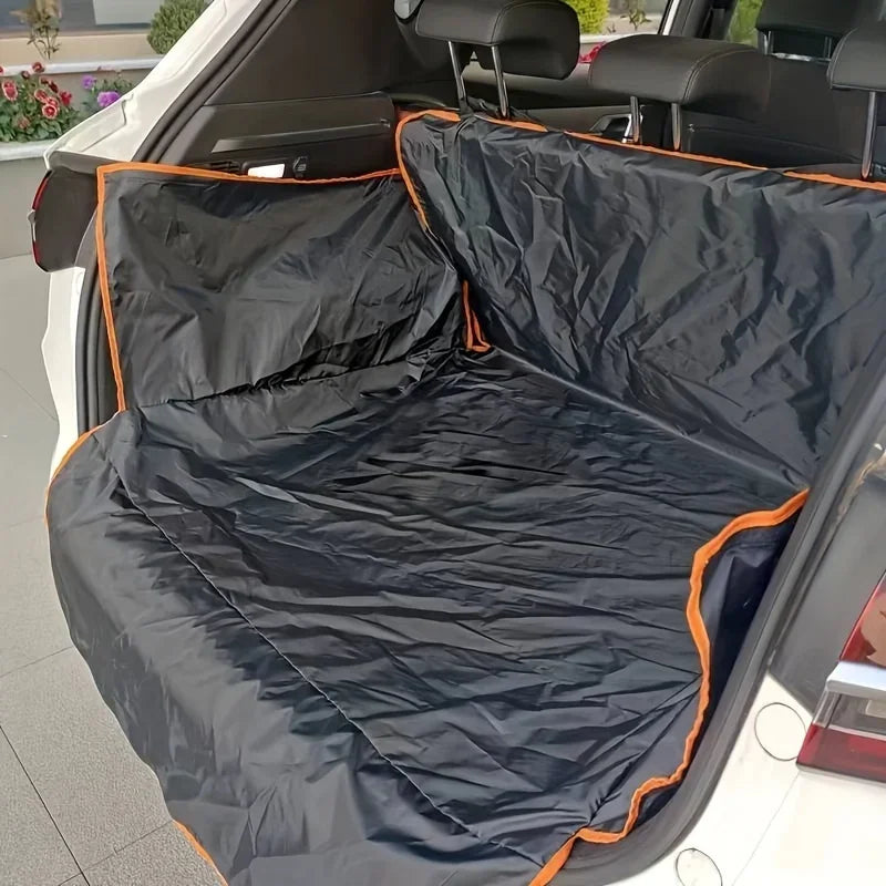 Oxford material pet car seat cover, SUV specific dog cargo car cover, large waterproof and anti dirty pet mat