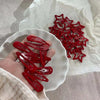 10PCS/Set Fashion Red Star Water Drop Women Girls Hair Clip Simple Barrettes BB Hairclips Boutique Kids Hair Accessories