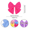 2 Pcs/lot Cute Solid Cotton Hair Bows With Clip For Girls Hair Clips Handmade Hairpins Barrettes Headwear Kids Hair Accessories