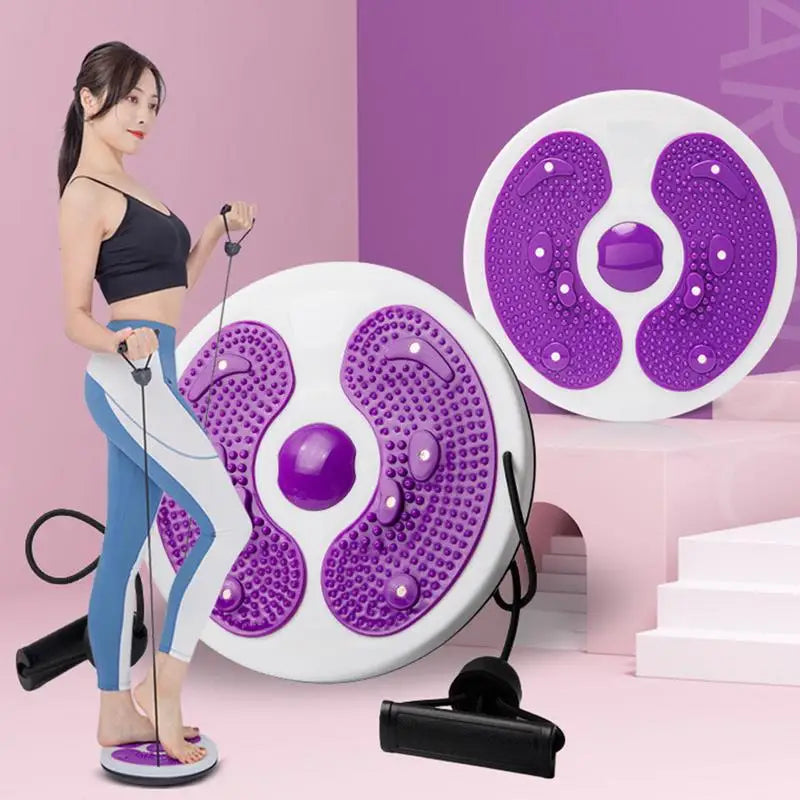 Home Fitness Equipment Magnet Plate Exercise and Abdomen Twisting Device Body Shaping Slimming Waist Fitness gear