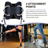 1PC Padded Ankle Straps Ankle Straps for Cable Machines Double D-Ring Fitness Ankle Cuffs for Gym Workouts Rebate Leg Extensions