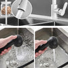 Kitchen Faucet Sprayer Nozzle Pull Out Shower Spray Head G1/2 Tap Accessory Replacement Black Golden Head Aerator Nozzle