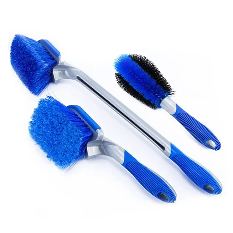 Multi-Functional Car Tyre Cleaning Brush Tire Wheel Rim Hub Brushes Auto Washer Vehicle Body Surface Wheel Scrub Cleaner Tool