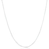 40-75cm Length 925 Sterling Silver Necklace 2MM Charms Wedding Party Flat Snake Chain  Cute for Women Men Fashion Fit Pendant