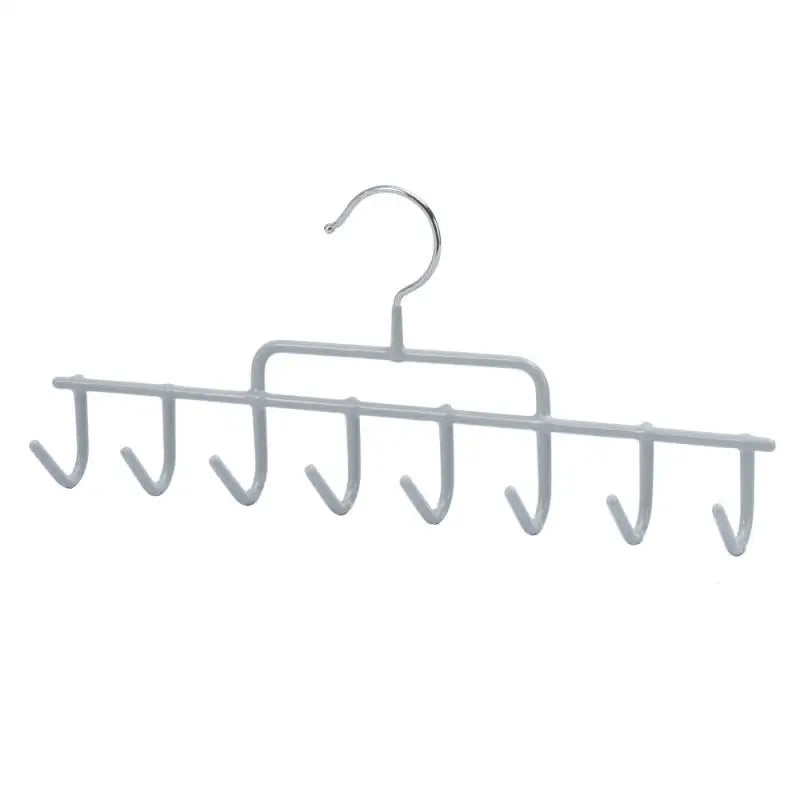 Scarf  Rack Hanger Practical Iron Easy Storage Household Strong Load-bearing Capacity Key Holder Belt Tie Hook Multifunctional