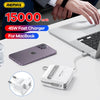 Remax 15000mAh PD45W Powerbank With Type C Cable for Phone Laptop iPad Macbook External Battery Fast Charger Adapter AC Plug