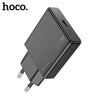 HOCO N37 PD20W USB C Phone Charger For iPhone 15/14/13/12 Pro Max Ultra Thin Fast Charging Adapter Wall Travel QC3.0 PD Adapter