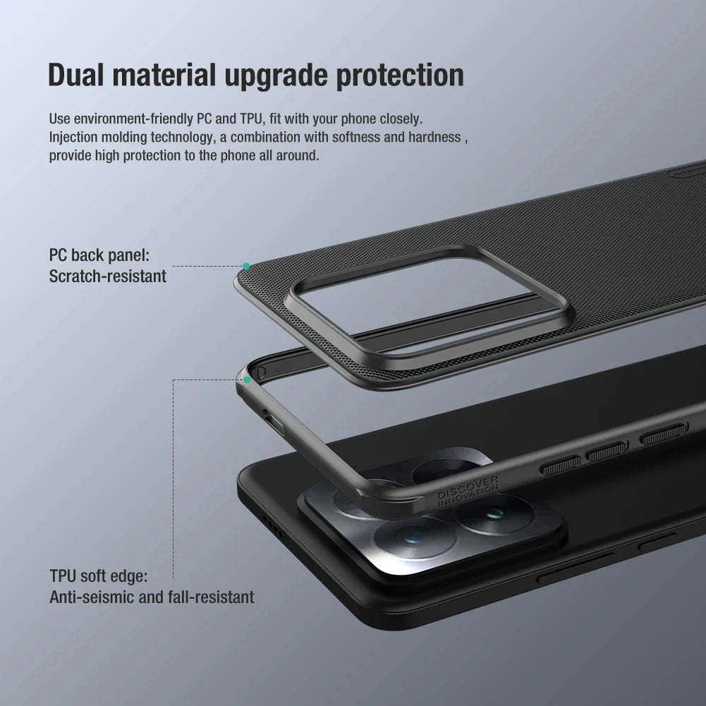 Nillkin for Xiaomi Mi 14T / 14 Pro 5G Case Super Frosted Shield Ultra-Thin Hard Protection Back Cover for Xiaomi Mi14 Pro Case