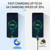 10A 120W With Cable Clip Super Fast Charging USB Type C Cable For Huawei P40 USB-C Data Cord for Xiaomi 14 Redmi13 12 Oneplus 11