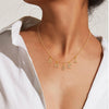 Customized Initial Name Necklace Pendant For Women, Personalized 1-9 Letters, Wife Mom Girlfriend Birthday Gift