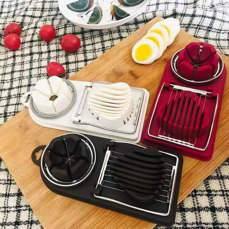 Egg Slicer Century Egg Magic Multi-function Egg Slicer Duck Egg Century Egg Slicer Half Slicer Cool Gadgets  Kitchen Items