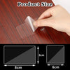 Reusable Strong Double Sided Tape PVC Transparent Square Wall Adhesive Stickers for Hooks Waterproof Traceless Home Glue Tapes