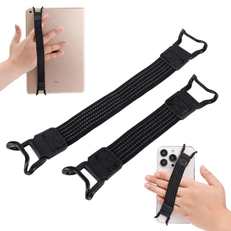 Universal Mobile Phone Tablet Hand Strap Anti-slip Phone Holder Strap for Iphone Samsung Xiaomi Ipad Elastic Bundle Grip Belt