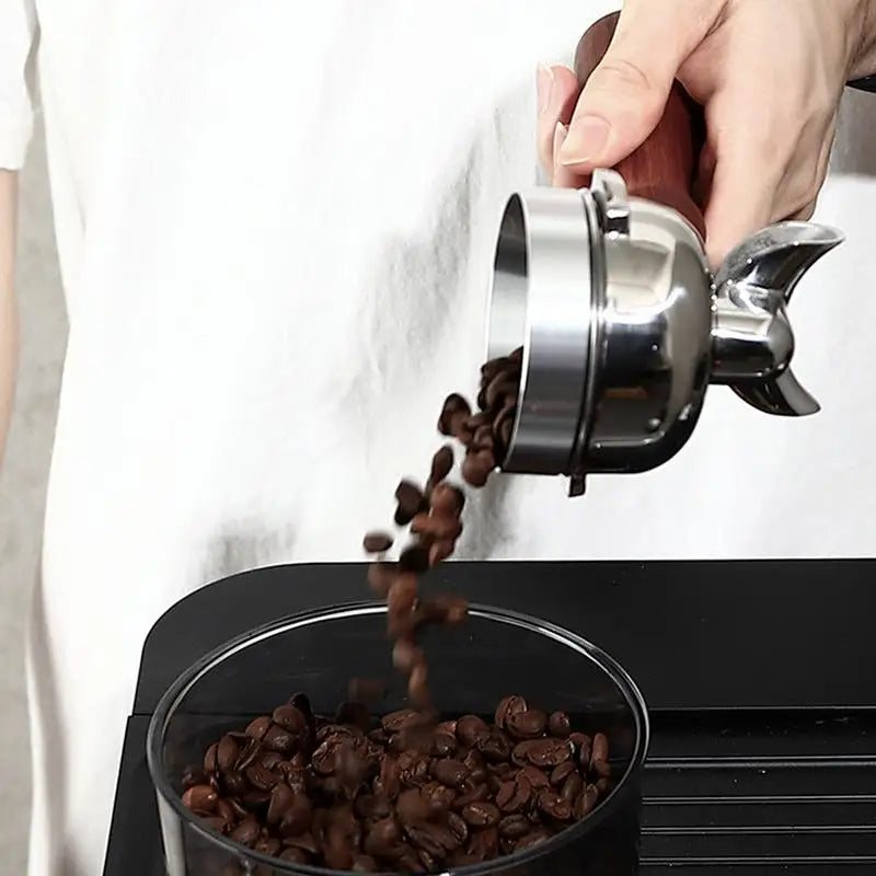 Magnetic Coffee Grinder Rings Magnetic Coffee Powder Tool Espresso Dispensing Funnel Accessories For Home Cafe Hotel Restaurant