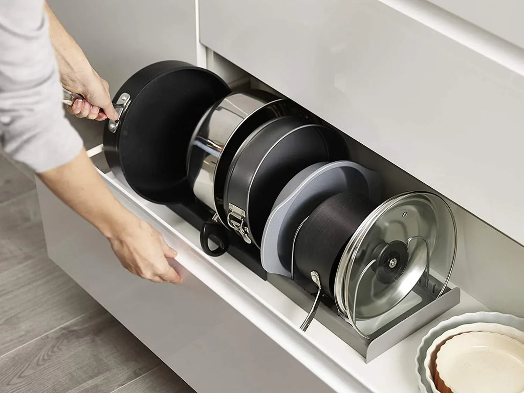 Kitchen Accessories Pot Rack Pot Pan Kitchen Organizer for Storage Cabinet Kitchen Holder Pans Pots Lid Organizer Rack