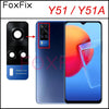 Rear Back Camera Glass For vivo Y31 Y51 Y51A Y53S Main Camera Lens Glass Cover Replacement With Adhesive Tape V2030 V2031 V2036