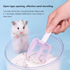 New 1pcs Small Pet Cleaning Tool Hamster Bathtub Shovel Bathing Sand Shovel Excrement Small Scoop Cage Cleaning Accessories