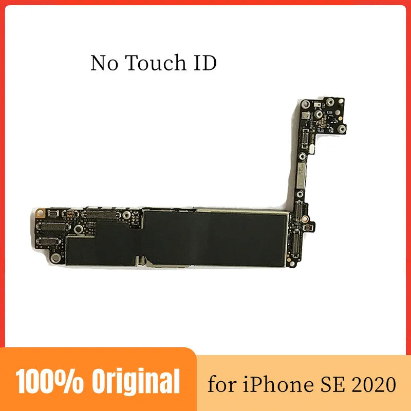 Unlocked Motherboard For iPhone SE 2020 Clean iCloud 64gb 128gb Mainboard Full Chips Function Support System Update Logic Board