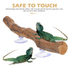 Lizard Pet Stand Gecko Tank Accessories Animal Reptile Wooden Toy Accessory Decorate Water