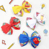 New Hair Bow Clips Boutique Back To School Hairpin Barrettes Grosgrain Ribbon Hair Clip Girls Headwear Kids Hair Accessories