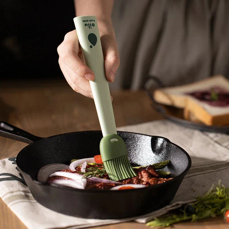 Silicone BBQ Oil Brush Basting Brush DIY Cake Bread Butter Baking Brushes Kitchen Cooking Barbecue Accessories BBQ Tools