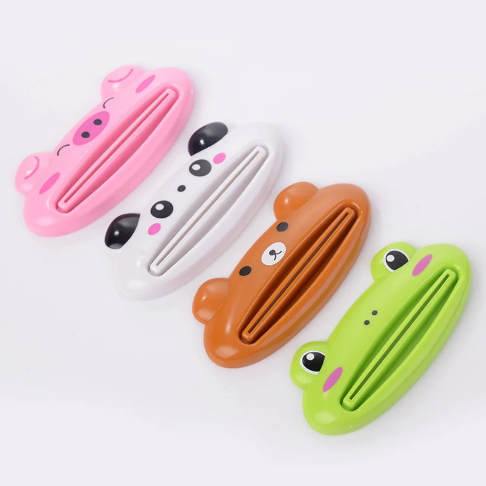 Cartoon Toothpaste Squeezer Useful Home Bathroom Decoration Kitchen Accessories Bathroom Multifunction Tools Kitchen Gadget