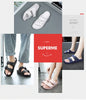 New Sandals Mute Shoes Slope Thick Platform Comfortable Buckle Fashion Women Shoes Beach Travel Slides Shoes Female 2023