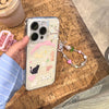 Imd cute animal dog cat bird happy shockproof phone case bracelet cover for iphone 11 12 13 promax 14 15 pro max capa shell