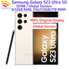 Samsung Galaxy S23 Ultra 5G S918B Global Version 6.8" 8/12GB RAM 256/512GB ROM Snapdragon NFC Octa Core Original Cell Phone