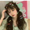 Girls Cute Colorful Waterdrop Shape Hairpins Sweet Hair Clip Kids Barrettes Solid Colors Fashion Bobby Pin Headwear Accessories
