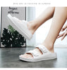 New Sandals Mute Shoes Slope Thick Platform Comfortable Buckle Fashion Women Shoes Beach Travel Slides Shoes Female 2023