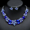 Rhinestone Necklace Jewelry Set More Exquisite Design Sense Banquet Dress Fashion Temperament Vintage