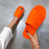 Faux Fur Home Slippers Fluffy Women Slides Comfort Furry Flat Sandals Female Cute Slippers Shoes for Woman Indoor Flip Flops