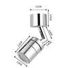 Any Rotation Universal Splash Filter Faucet Spray Head Water Outlet Faucet Extender Bubbler Sprayer Kitchen Bathroom Accessories