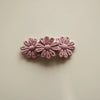 Cute Baby Girl Hair Clips Cotton Lace Triple Flowers Kids Hair Accessories  Princess Barrette Spring Korean Style Hairpins