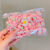 10/20Pcs/Set New Cute Cartoon Headbands Girls Elastic Hair Bands Hair Accessories for Kids Scrunchies Headwear Ornaments Gift