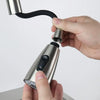 G1/2 Kitchen Pull Out Faucet Head Chrome Shower Nozzle Sprayer Bathroom Sink Tap Replacement Accessory Male Threads Head Aerator