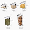 Airtight Plastic Food Storage Box, Cereal Candy Dry Jar with Lid, Refrigerator Storage Jar, Household Items, Kitchen Organizer