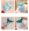 Baby Girls Sequins Headwear Mermaid Tail Hairbands Princess Hair Clips Kid Headdress Children Party Decorate Hairpin Accessories
