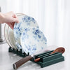 Kitchen Bowl Dish Organizer Dish Holder Home Cutlery Dishes Pot Lid Rack Household Dish Rack Kitchen Accessories