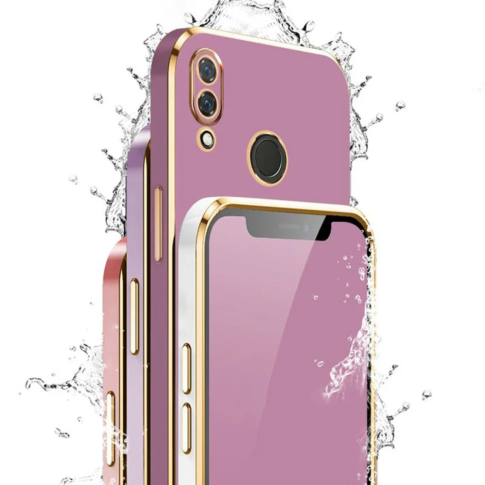 For Huawei P20 lite Case Huawei P20 lite Phone Case  ANE-LX1 ANE-LX2 HWV32 Case Luxury Square Plating Shockproof Back Cover