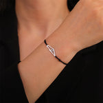Load image into Gallery viewer, My Shape Israel Map Star Of David Bracelets for Women Stainless Steel Country Geography Hollow Map Judaism Jewish Jewelry Male
