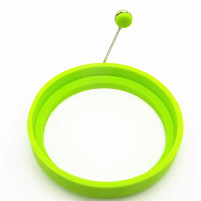 Silicone Fried Egg Pancake Ring Omelette   Round Shaper s Pan Oven Cooking Breakfast Frying Kitchen Mould Accessories